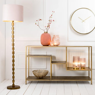 gold floor lamp base