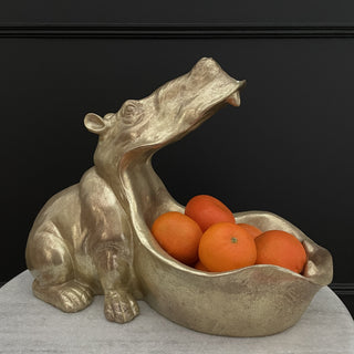 Gold Hungry Hippo Dish