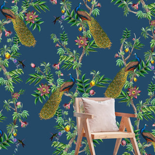 Peacock Wallpaper Mural