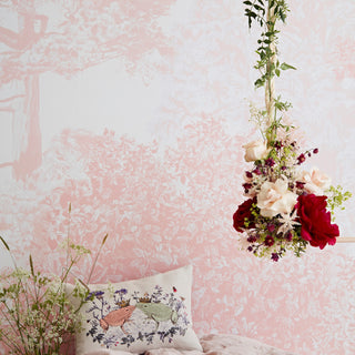 Pink Trees Wallpaper Mural