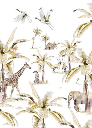 Safari Wallpaper Mural