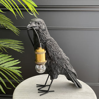 Standing Crow Lamp