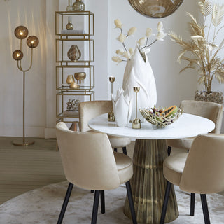 White Marble Dining Table