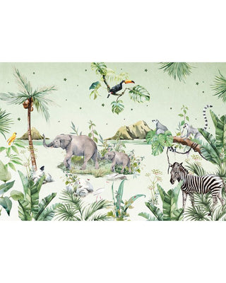 Wild Animal Wallpaper Mural