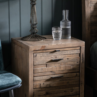 Wooden Bedside Table